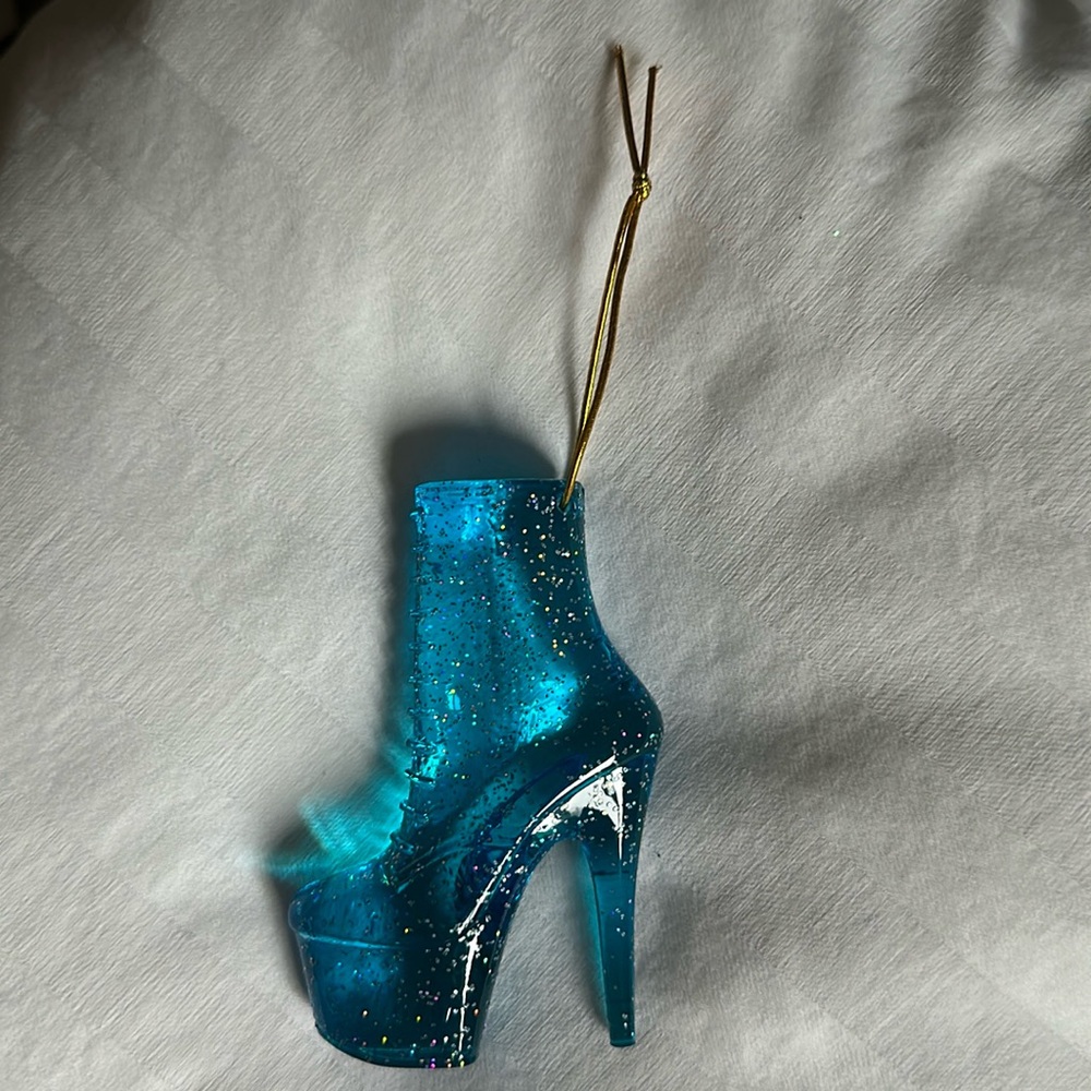 2/$20 Pleaser Boot Christmas Ornament